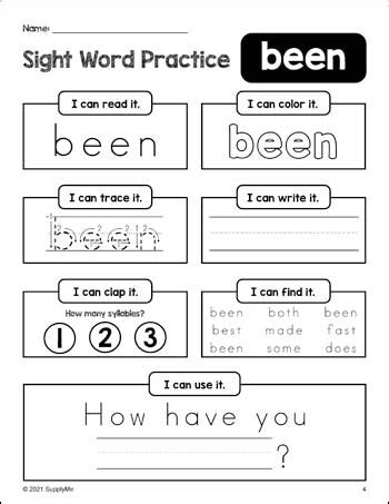 Dolch Noun Sight Word Worksheets Superstar Worksheets Worksheets