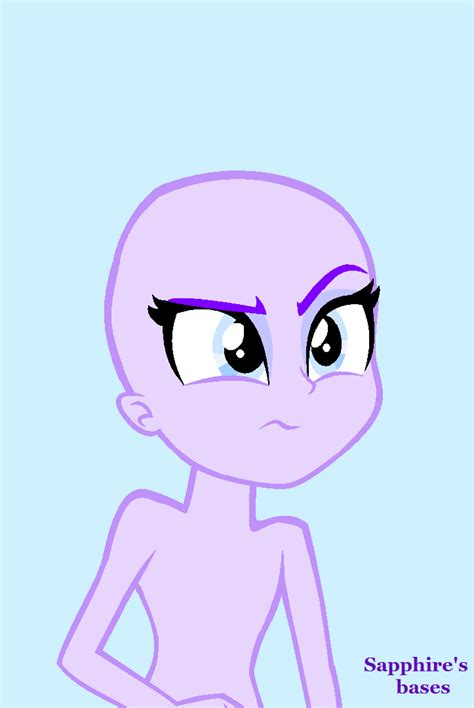 Español° holaaaaaaaaa soy yo de nuevo, traigo video antes de lo esperado, ya que sali de la escuela tengo muchisimo tiempo. mlp EG base: uncertained look by SapphireScarletta on ...