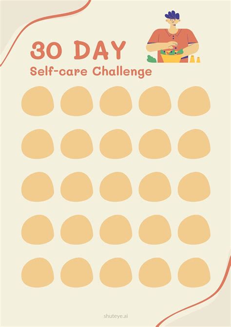 30 Day Self Care Challenge Printables And Ideas ShutEye