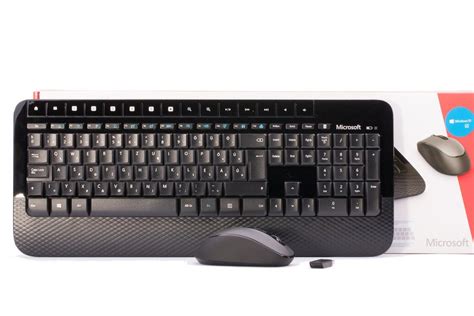 Keyboard And Mouse Set Microsoft Wireless 2000 Desktop Hungarian M7j