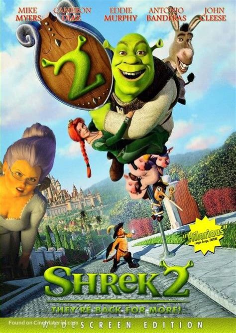 Şrek 2 Shrek 2 Animated Movie Posters Shrek Animated Movies