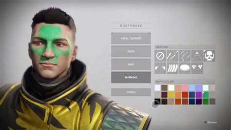 Destiny 2 All Character Creation Options Youtube