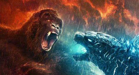 The original artwork was drawn using a bic pen. Two New Godzilla vs. Kong Posters Released #Godzilla