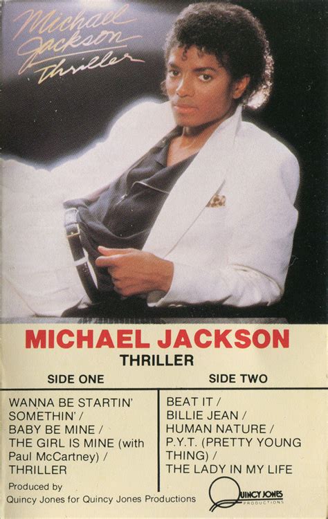 Michael Jackson Thriller 1982 Dolby Cassette Discogs