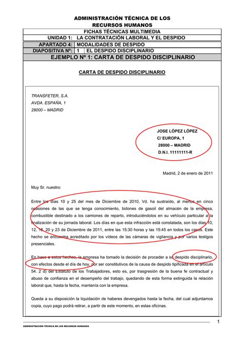 Carta De Despido Y Liquidacion Quotes About C