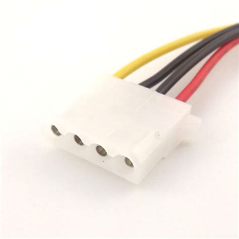 Power Extension Cable Pin Lp Molex Female To Female Adapter