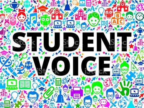 Student Voice School And Education Vector Icon Background Stock ...