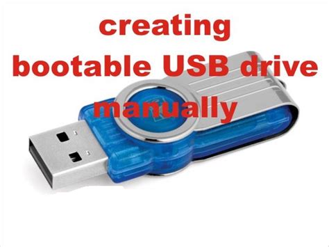 How To Create A Bootable Usb Drive Without Using Any Software Smart