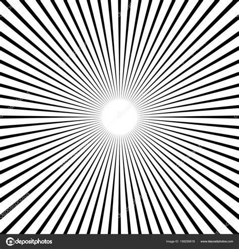 Radial Lines Starburst Pattern Stock Vector By ©vectorguy 158295618