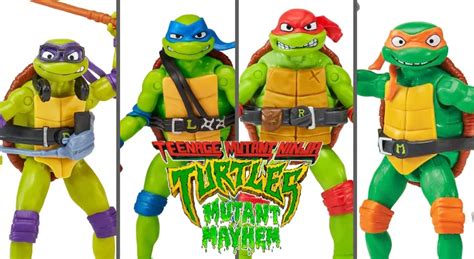 Las Figuras De Tortugas Ninja Caos Mutante Ya Están Diponibles Tmnt Mania