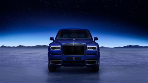 Rolls Royce Black Badge Cullinan Blue Shadow Gets Sky Theme