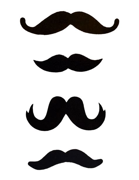 Printable Mustache Template Printable Word Searches