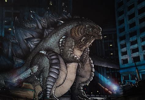 Monsters an iguana who was heavily mutated by fallout from … Godzilla 1998 Redesign : GODZILLA