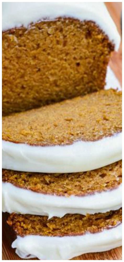 Sep 08, 2014 · pumpkin bread. Pumpkin Bread with Cream Cheese frosting | Recipe | Moist ...
