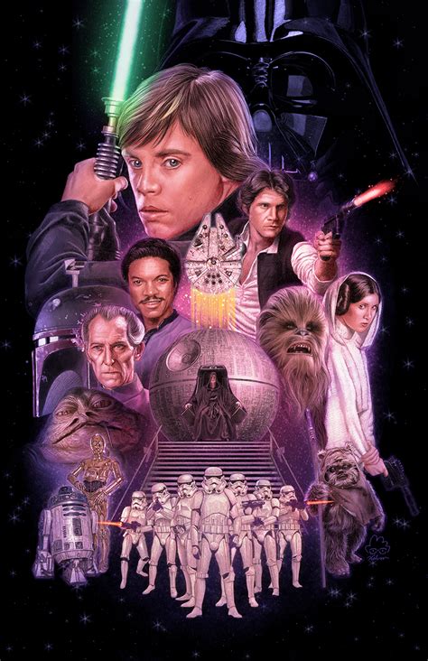 Star Wars The Original Trilogy Posterspy Star Wars Images Star