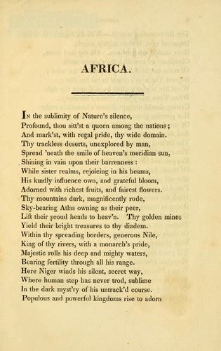 Africa A Poem By Ann Evans Open Library