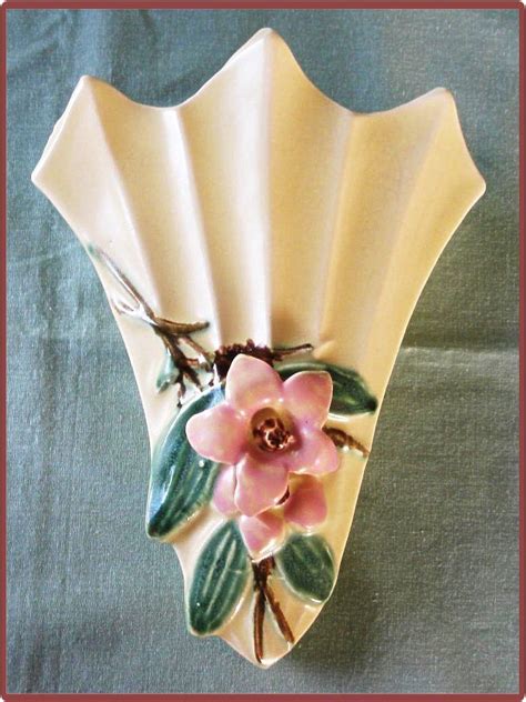 Mccoy Wall Pocket Blossomtime My Wall Pocket Phase Pocket Vase