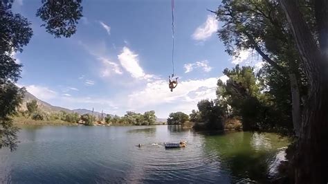 Mona Rope Swing Utah Gopro Youtube