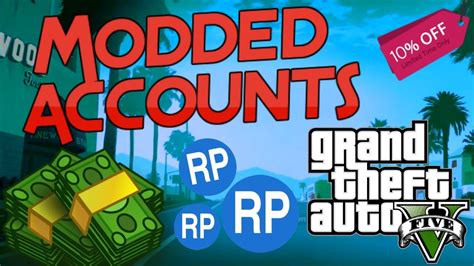 Gta 5 Free Modded Accounts Steps In The Description Youtube