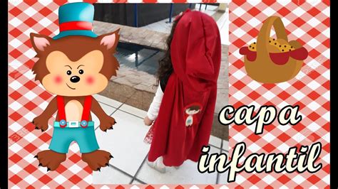 Como Fazer A Capa Da Chapeuzinho Vermelho