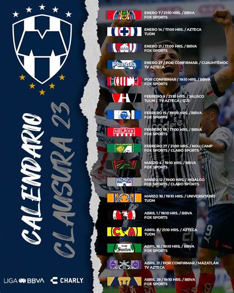 Conoce El Calendario Rayado Del Clausura 2023 Sitio Oficial Del Club