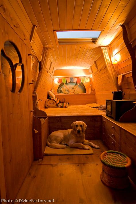 If you own a cargo van, you're in luck. Man Turns Work Van Into DIY Motorhome Tiny Cabin