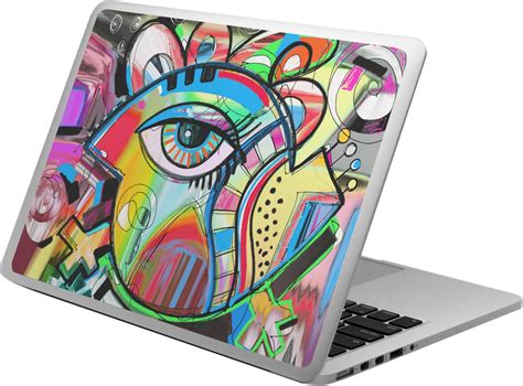 How many abstract eye stock photos are there? Abstract Eye Painting Laptop Skin - Custom Sized ...