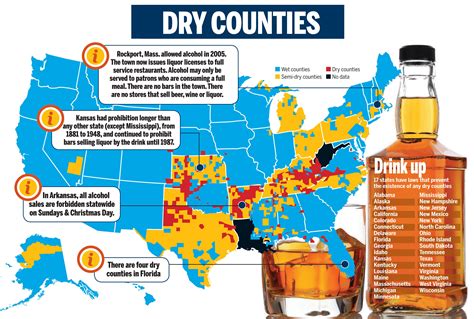 Dry Counties Across North America Still Keep The Cap On