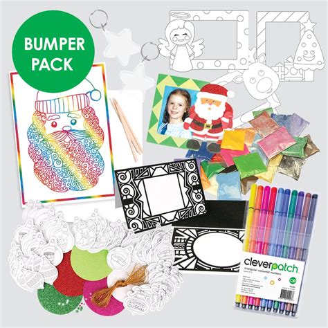 Christmas Craft Bumper Pack Cleverpatch Cleverpatch Art And Craft