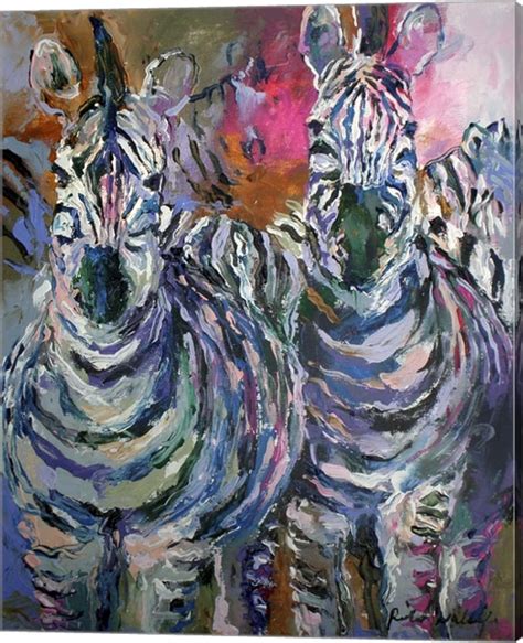 Zebra Canvas Wall Art By Richard Wallich 12x15 Contemporary Prints And Posters By