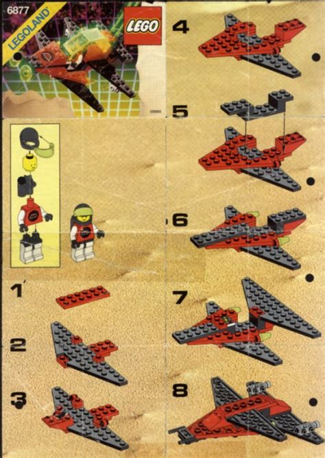 Lego 6877 Vector Detector Instructions Space