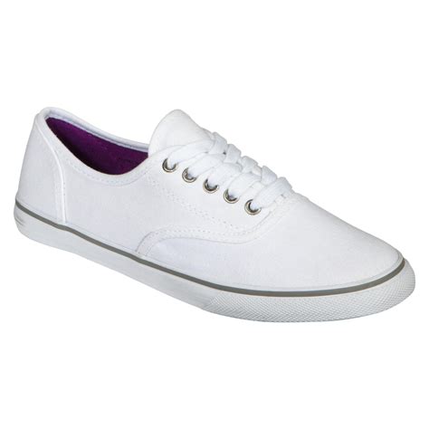 White Canvas Shoe For Women Brighten Up Your Look At Sears