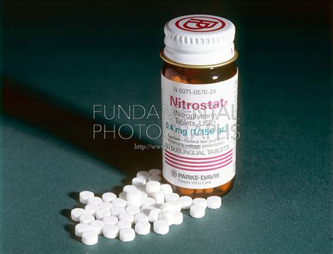 Nitrate Hear Medicine Pills Bottle Fundamental Photographs The Art