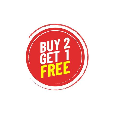 Buy 2 Get 1 Free Emblem 1222899 Download Free Vectors Clipart