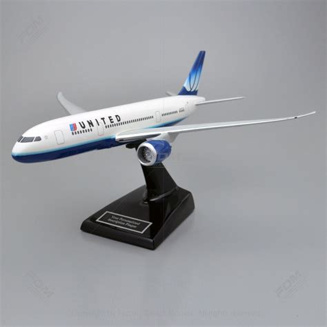 Boeing 787 800 United Airlines Model Airplane Factory Direct Models