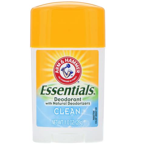 Essentials Natural Deodorant For Men And Women Clean 10 Oz 28 G