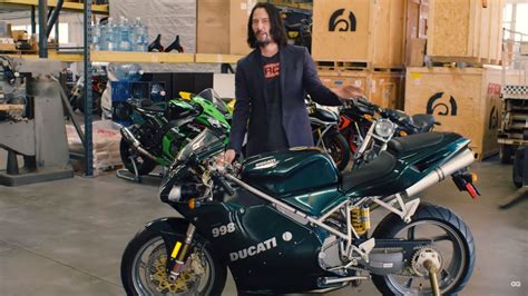 Keanu Reeves Shows Off His Motorcycle Collection And Company — Geektyrant