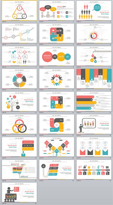 25 Infographics Slides Powerpoint Templates On Behance