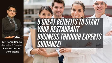 5 Great Benefits To Start Your Restaurant Business Through Experts