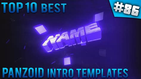 Top 10 Best Panzoid Intro Templates 86 Free Download Youtube