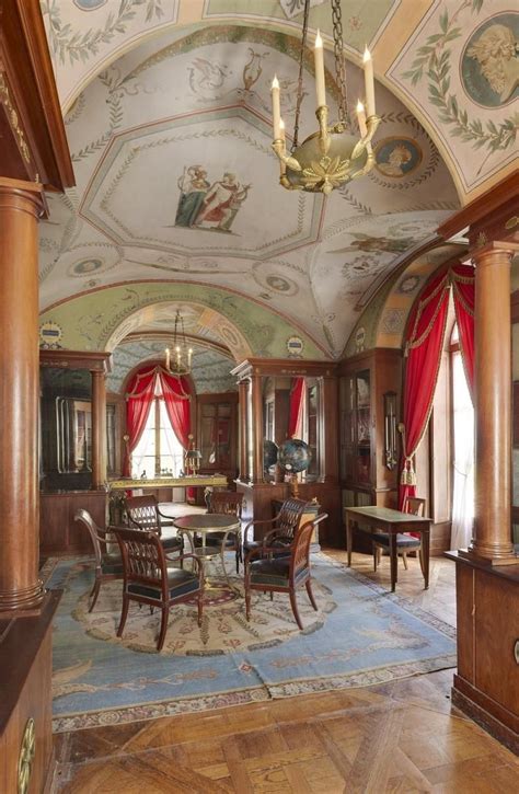 Percier And Fontaine Chateau De Malmaison Library 1800 Traditional