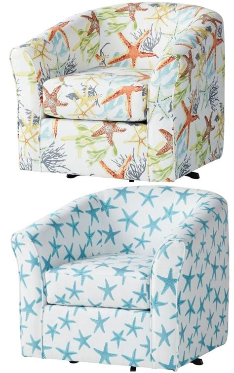Shop for chair covers at ikea. Coastal Upholstered Chairs in Beachy & Nautical Fabrics ...