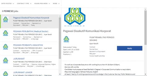 Pertubuhan keselamatan sosial (perkeso) bakal melancarkan sebuah platform digital yang dikenali sebagai job portal bagi membantu golongan pencari kerja mendapatkan kerjaya impian mereka. Panduan Lengkap Cari Kerja Di Portal MYFutureJobs PERKESO ...