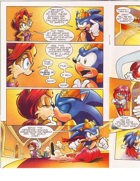 Sonic And Sally 30 Years Later Sonic Funny Sonic Sonic And Shadow