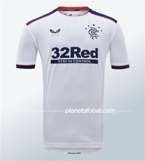 Our club website will provide you with information about our players, fixtures, results, transfers and much more. Camiseta suplente Castore del Rangers FC 2020/21