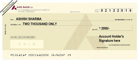 Can i use my credit card at an atm in a foreign country? How to Write a Cheque in Axis Bank ? [Self/Account Payee ...