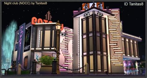 Tanitas Sims Night Club • Sims 4 Downloads Night Club Sims 4 Sims