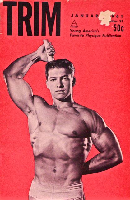 Trim Young Americas Favorite Physique Publication January 1961