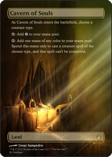 Magic The Gathering Cavern Of Souls Proxy Magic The Gathering Proxys