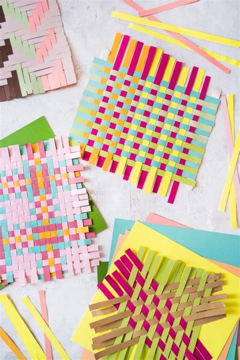 Quarantine Creativity Paper Weaving From Craft The Rainbow The House